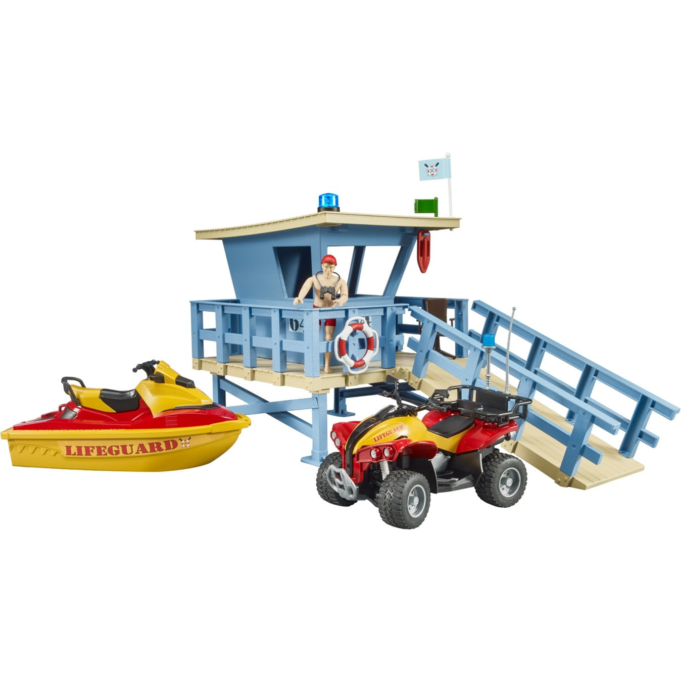 Bruder Bworld Rescue Brigade Station
