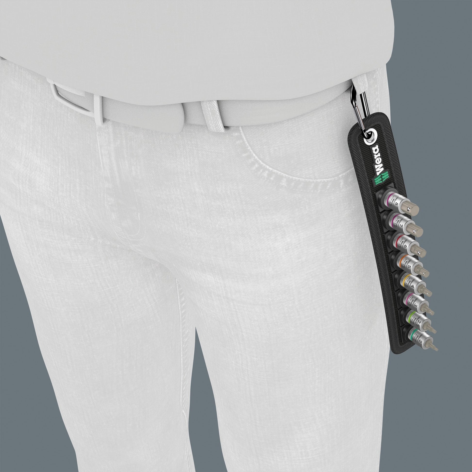 Ceinture waa b 2 zyklop binnenzant bit doppen set, 3 8,