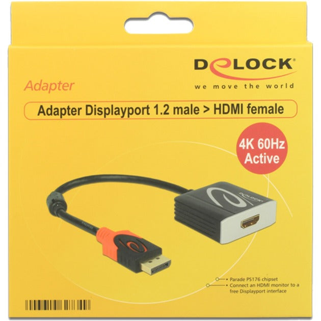 Adaptateur Dellock DisplayPort 1.2> HDMI 4K 60 Hz actif