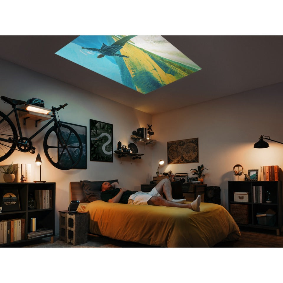 Projecteur LED portable Viewsonic avec haut-parleurs harman kardon (noir, hdmi, audio)
