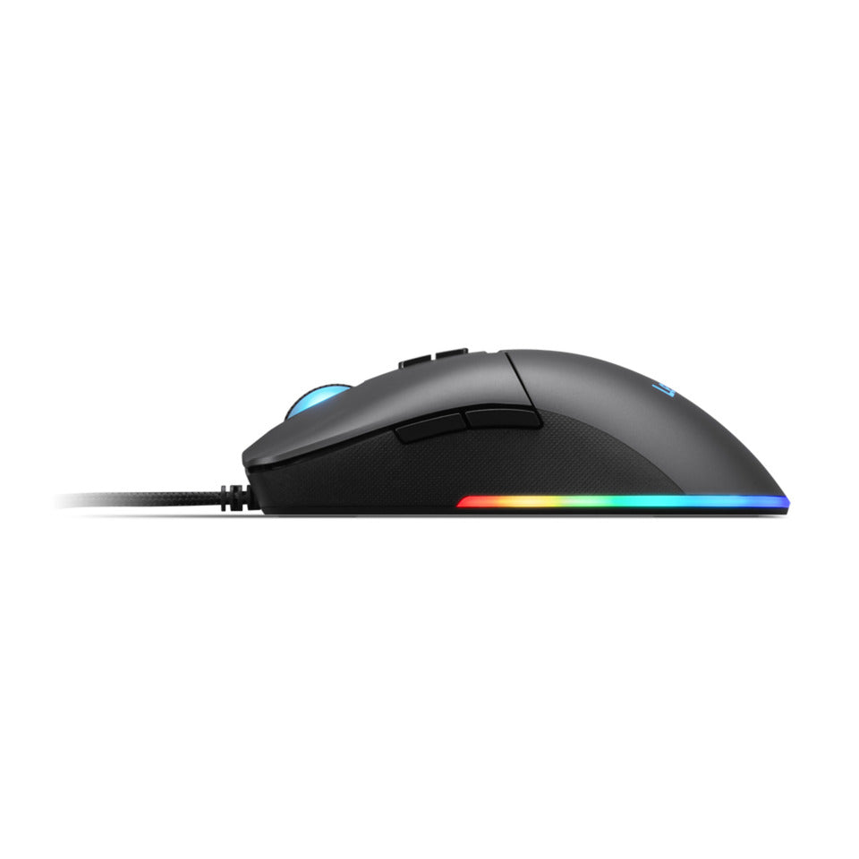 Souris de jeu Lenovo m210 RVB (noir, 8 000 dpi, RVB)