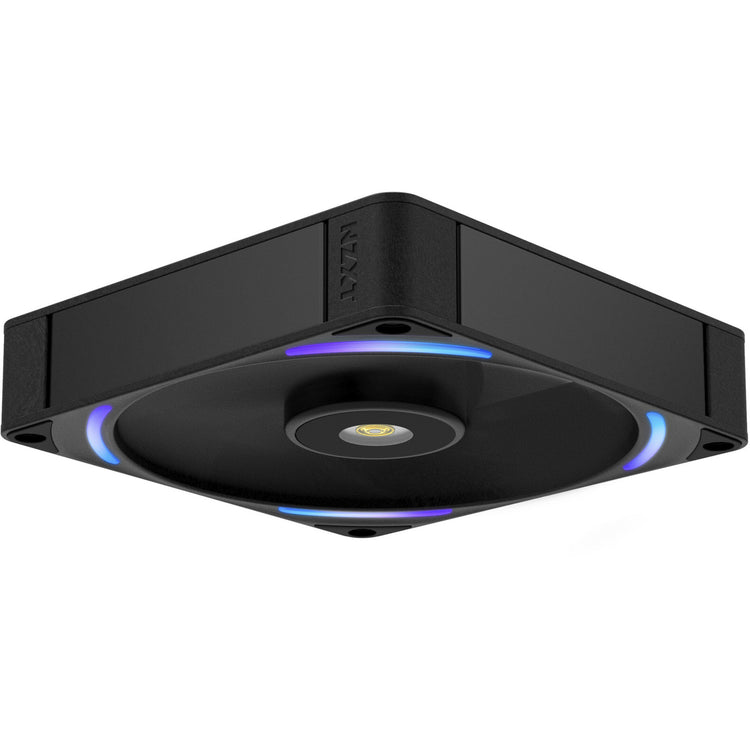 Nzxt f140x ventilateur de boîtier rgb (noir, 140 x 140 x 30 mm, pwm)
