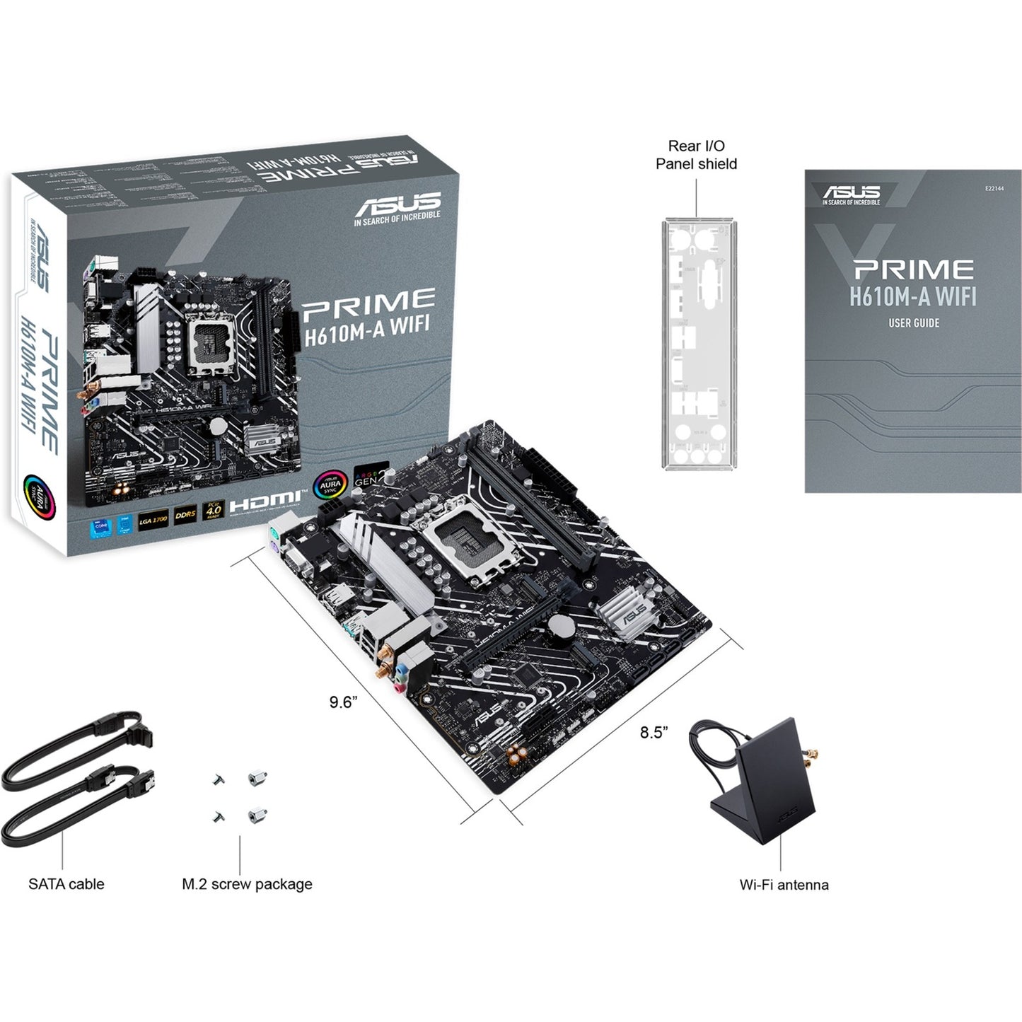 Asus Prime H610M-A WiFi