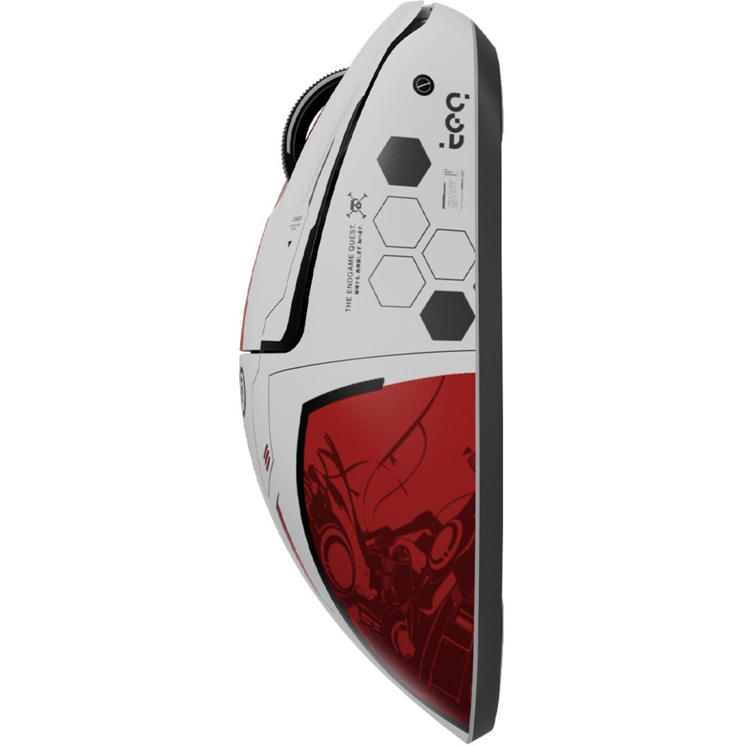 Souris de jeu Pulsar [quiccs edition] xlite v4 (blanc rouge, 32 000 dpi, 8 000 Hz)