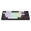 Hator skyfall pro sans fil, clavier de jeu (noir, disposition américaine, hator aurum vanille silencieux, 80 % (tkl), RVB, pbt double-shot, échange à chaud, USB-C Bluetooth 2,4 GHz)
