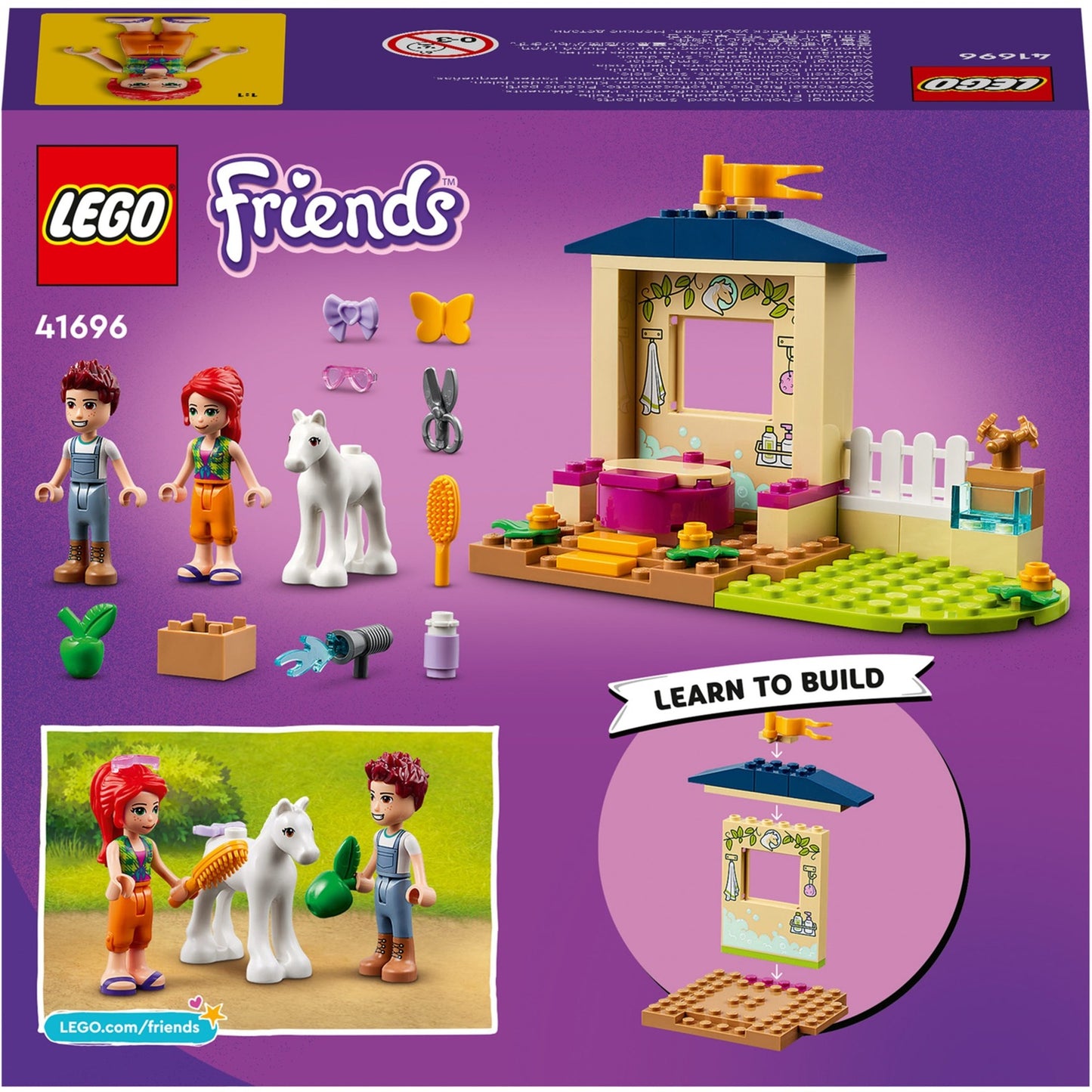 LEGO Friends 41696 Ponywasstal