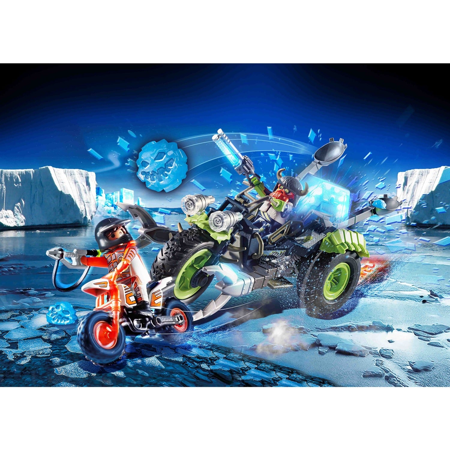 Playmobil Top Agents Arctic Rebels Snow Trike
