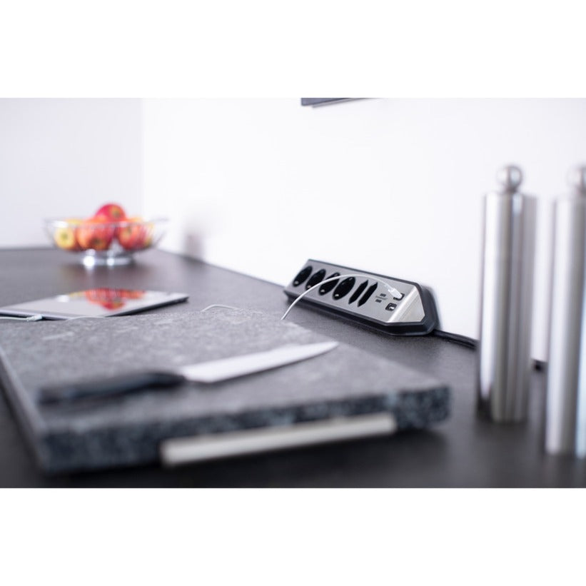 Brennenstuhl Estilo Corner Stop Contact 4 fois