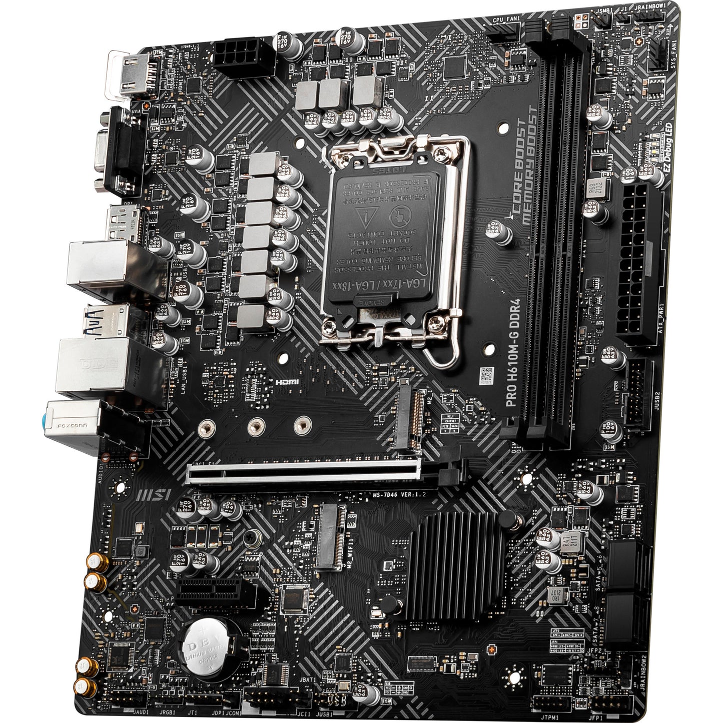MSI Pro H610M-G DDR4