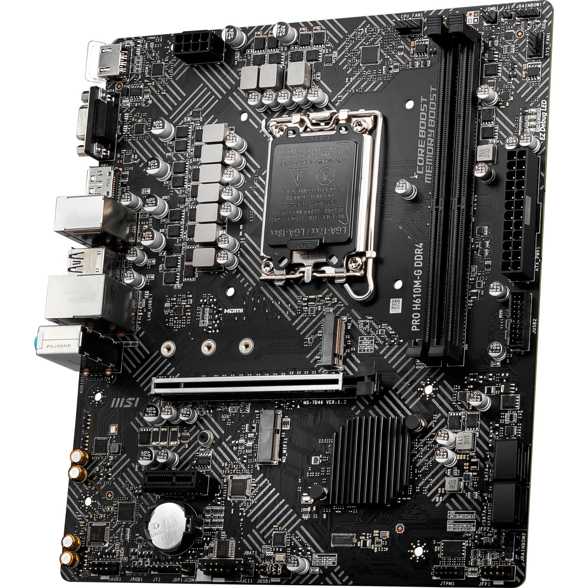 MSI Pro H610M-G DDR4