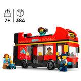 LEGO LEGO CITY 60407 TOURIST ROUGE DOUBLE RED - afbeelding 3