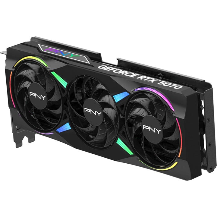 Carte graphique Pny Geforce RTX 5070 Arbb OC (DLSS 4, 3x Display Port, 1x HDMI 2.1)