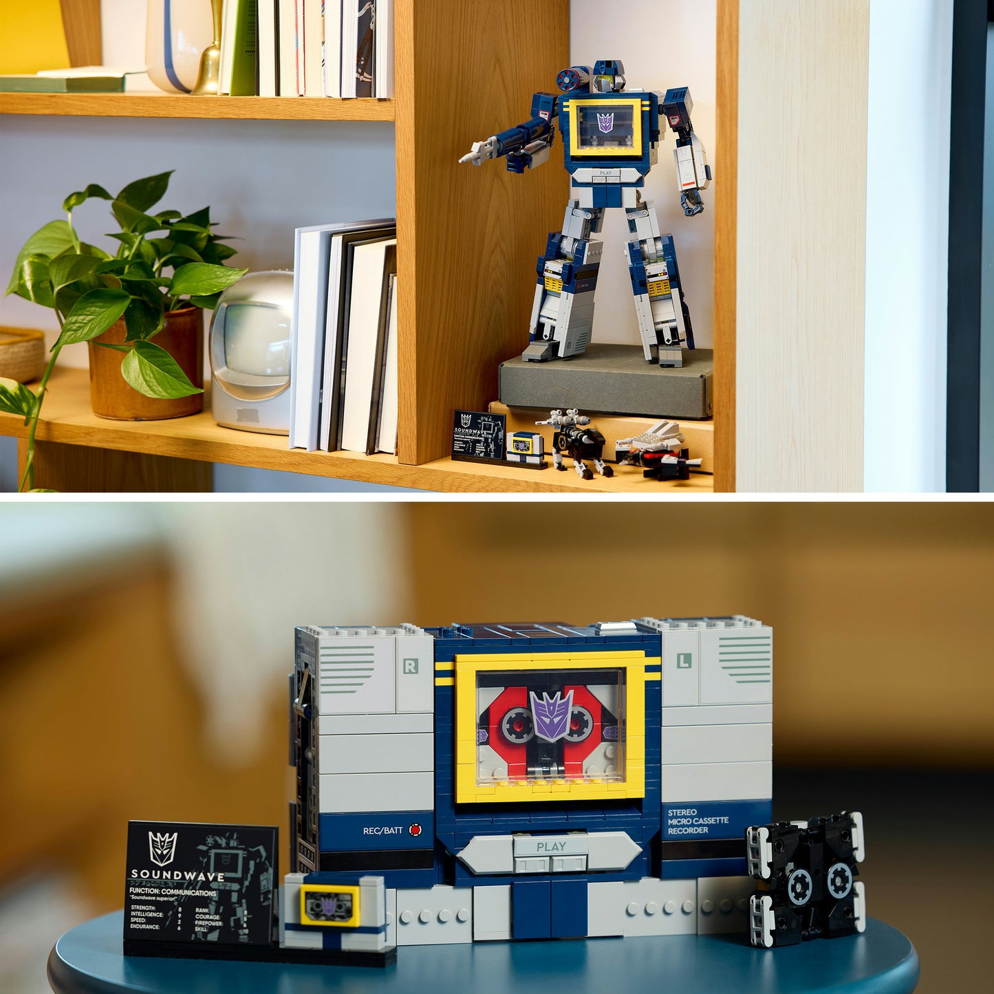 Icônes Lego 10358 transformateurs onde sonore
