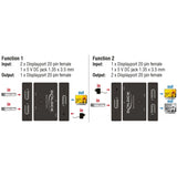 Dellock Displayport 2 1 Switch Bidirectional 4K 60 Hz - afbeelding 3