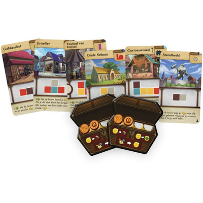 Jeux de gobelin blancs minuscules villes: prospérité (1ère expansion)