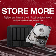 Disque dur Seagate ironwolf 8 To (ST8000VN004, SATA 600, 24 7) - afbeelding 4