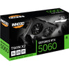Carte graphique Inno3D GeForce RTX 5060 Twin x2 8 Go (DLSS 4, 3x Display Port, 1x HDMI 2.1)