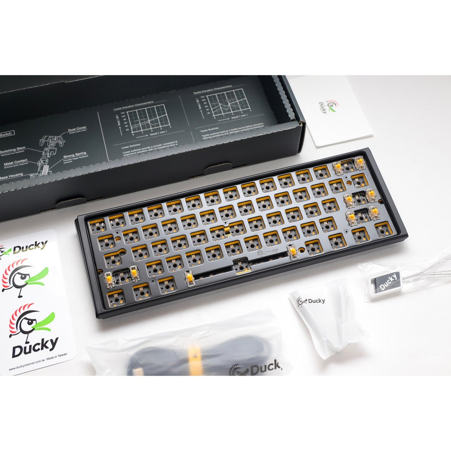 Ducky One 3 Mini ANSI layout Barebone