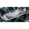 Hator rockfall 3 tkl sans fil, clavier de jeu (blanc, disposition américaine, hator aurum orange, RVB, touches PBT, hotswap, Bluetooth USB-C 2,4 GHz)