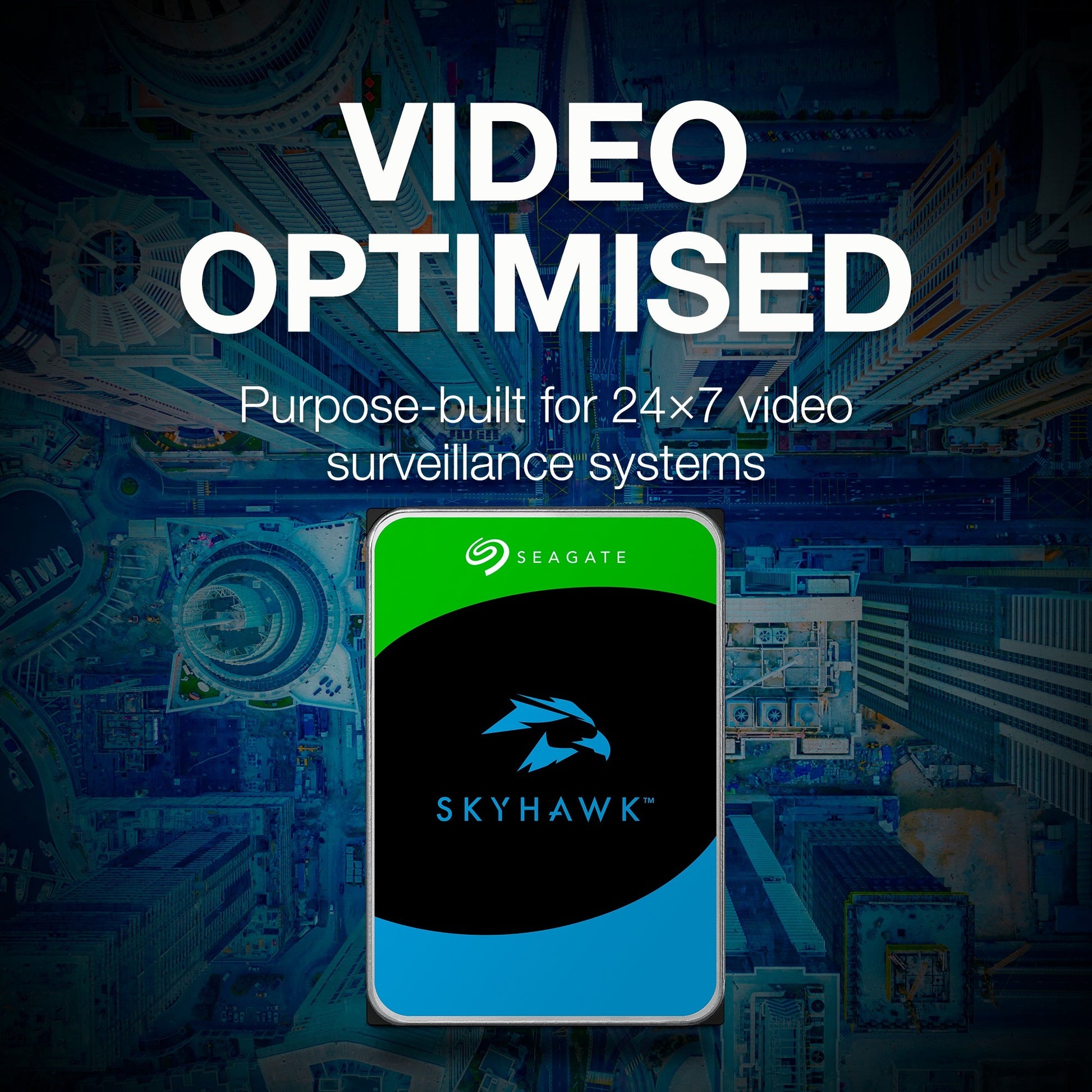 Disque dur Seagate Skyhawk 1 To (SATA 6 Go)