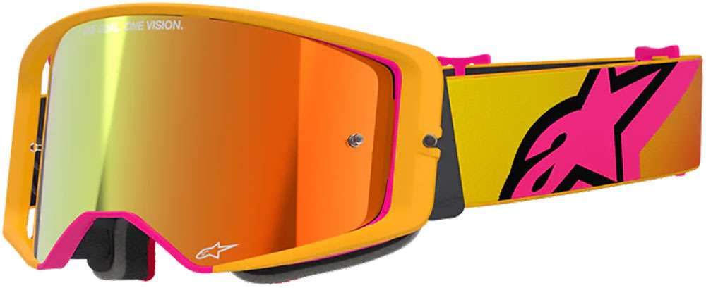 Alpinestars supertech corp (miroir rouge) - masque vtt