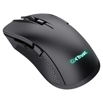 Souris de jeu sans fil Trust GXT 931 YBar (noir, 200 - 7 200 dpi, Bluetooth USB 2,4 GHz)