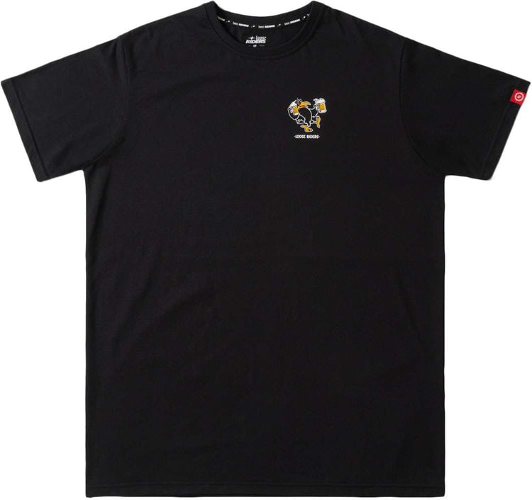 Loose Riders Drinky Crow - tee-shirt technique