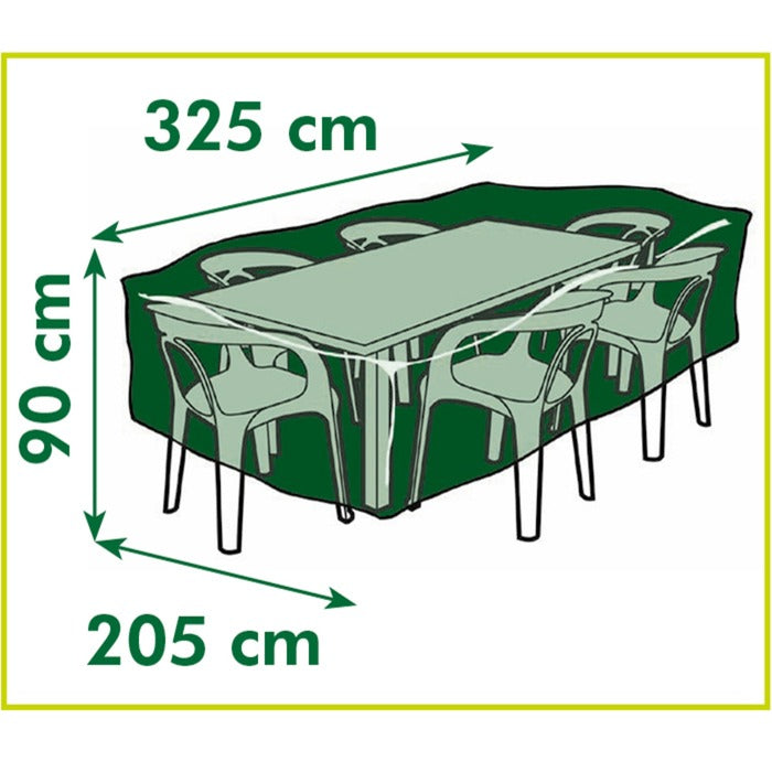 Couverture de meubles de jardin nature pour les chaises et les tables