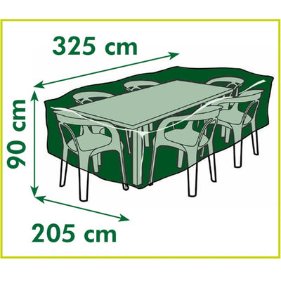 Couverture de meubles de jardin nature pour les chaises et les tables
