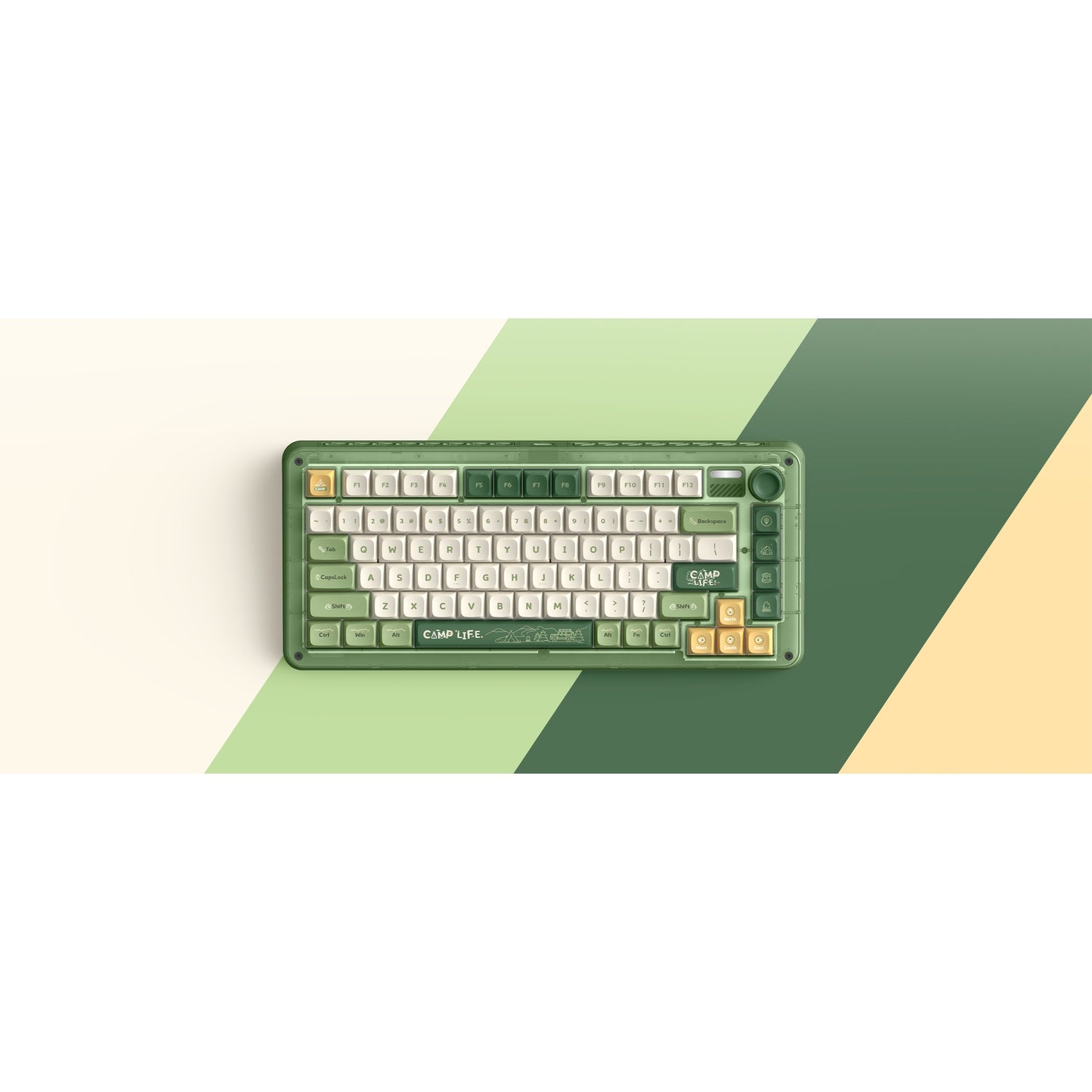 IQUnix ZX75 Camping Wireless Mechanical Clavier