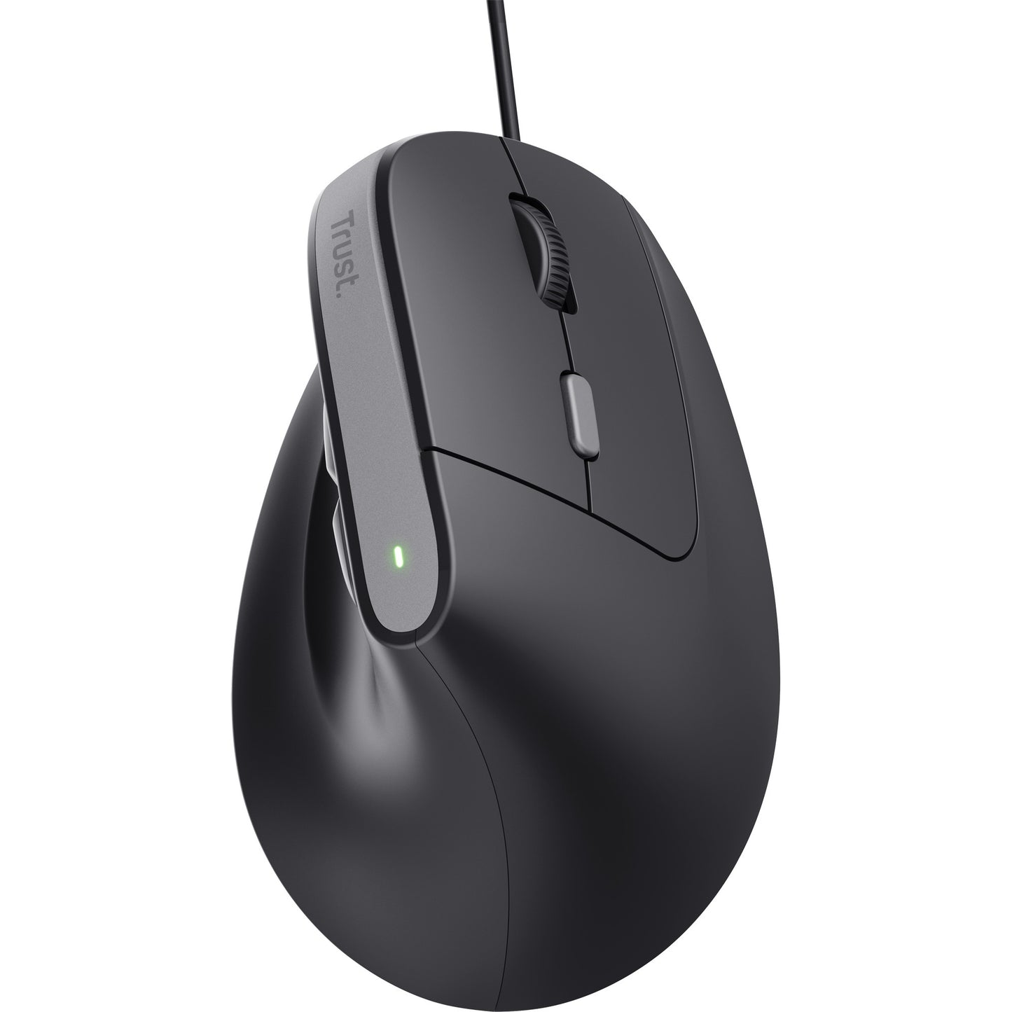 Souris ergonomique Trust bayo ii (noir, 800 dpi - 2 400 dpi)