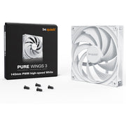 Soyez silencieux! Pure 3 140 mm PWM blanc à grande vitesse - afbeelding 3