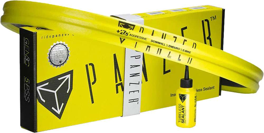 Vélo électrique agressif Ridepanzer - protection anti-crevaison