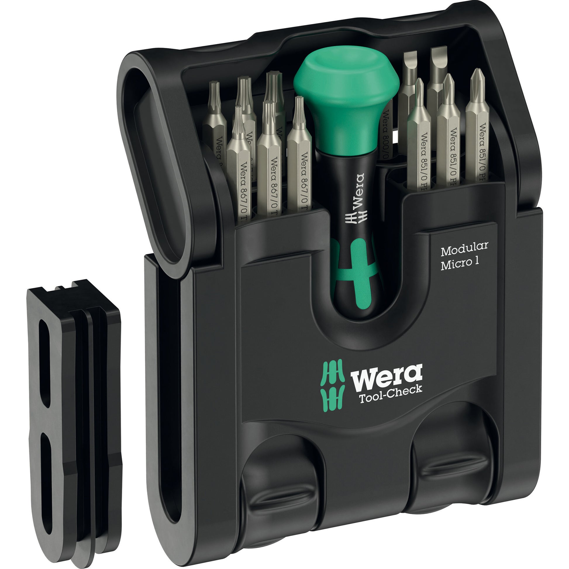 Wera Tool-Check modulaire Micro 1, 21 pièces