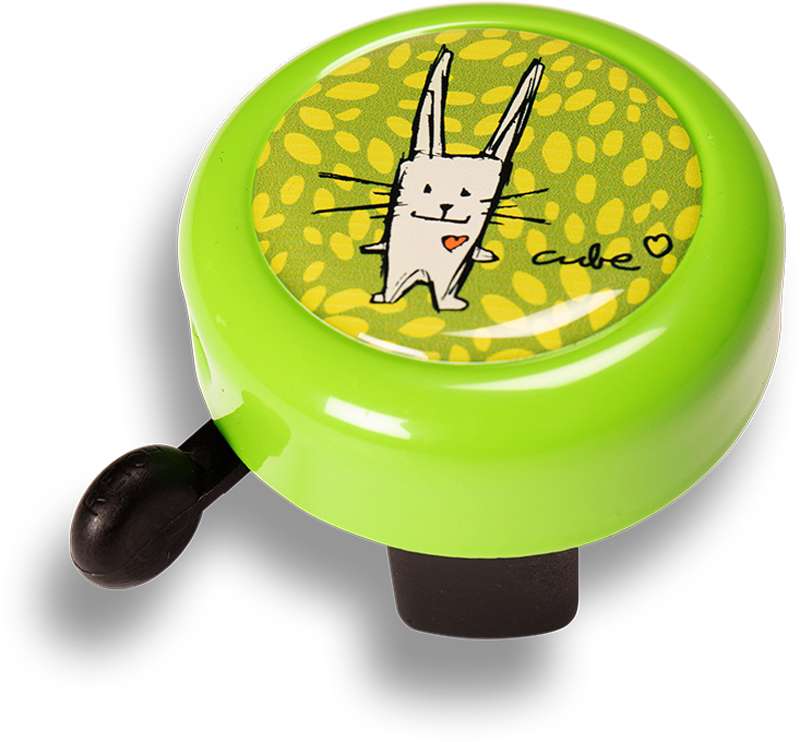 Cube amis lapin - cloche de vélo
