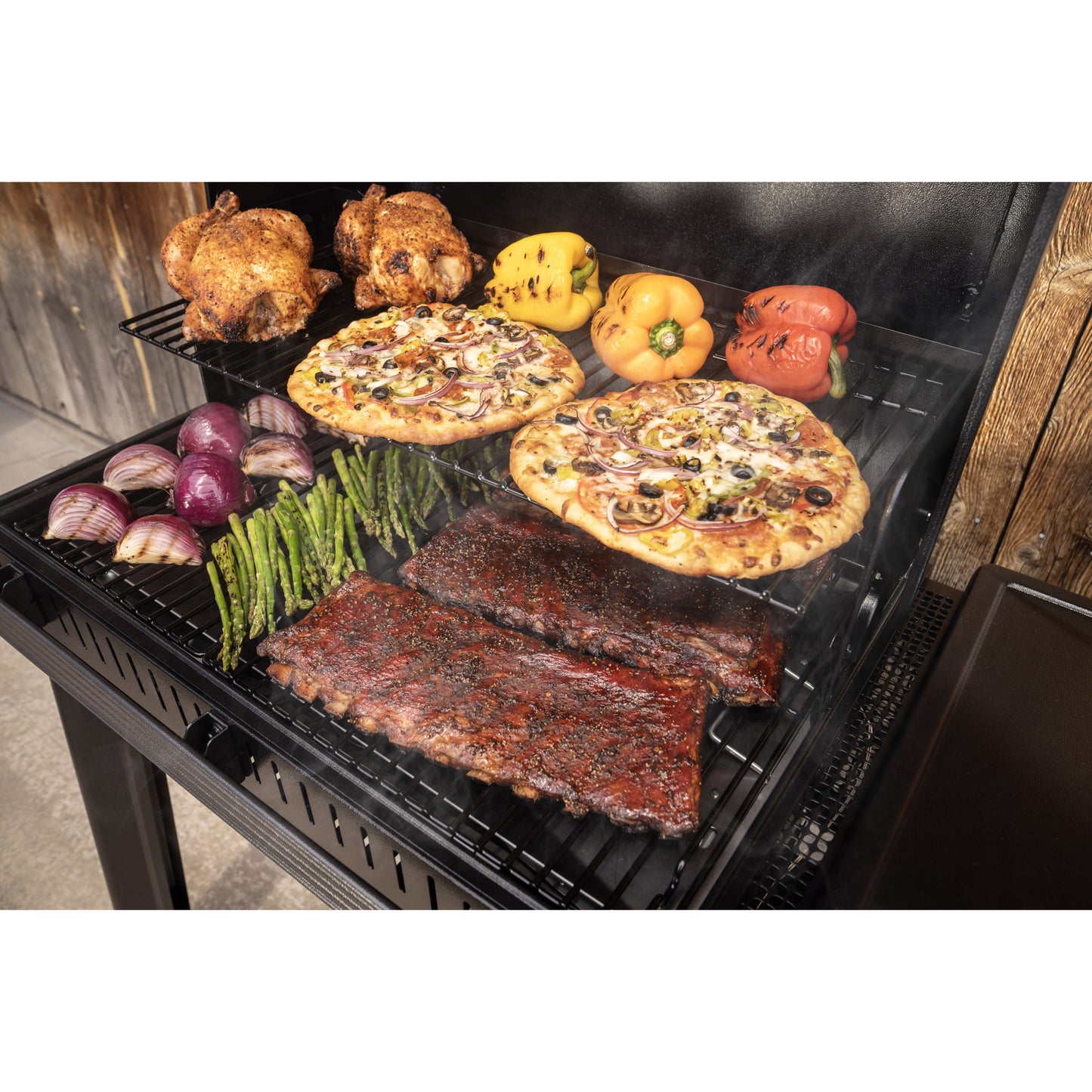 Barbecue à granulés Traeger Woodridge (noir, wifire)