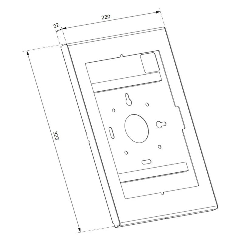 Neomounts WL15-601BL1 Support pour tablette (Noir)