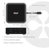 Station d'accueil Club 3D 12-1 USB-C® Quad DisplayLink (noir)