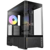 Boîtier tour midi Antec C6 Curve ARGB (noir | 2x USB-A | 1x USB-C | verre trempé)