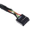 Silverstone G113050-RT, USB 2.0 (interne) 9pin> USB 3.0 (int