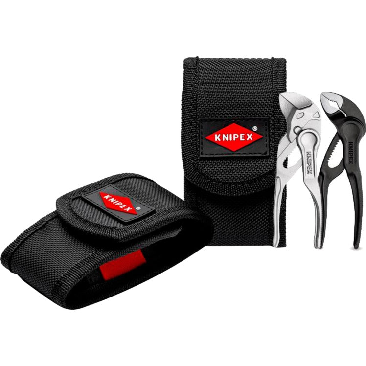 Knipex Tang Set Xs 2 pièces avec sac de ceinture