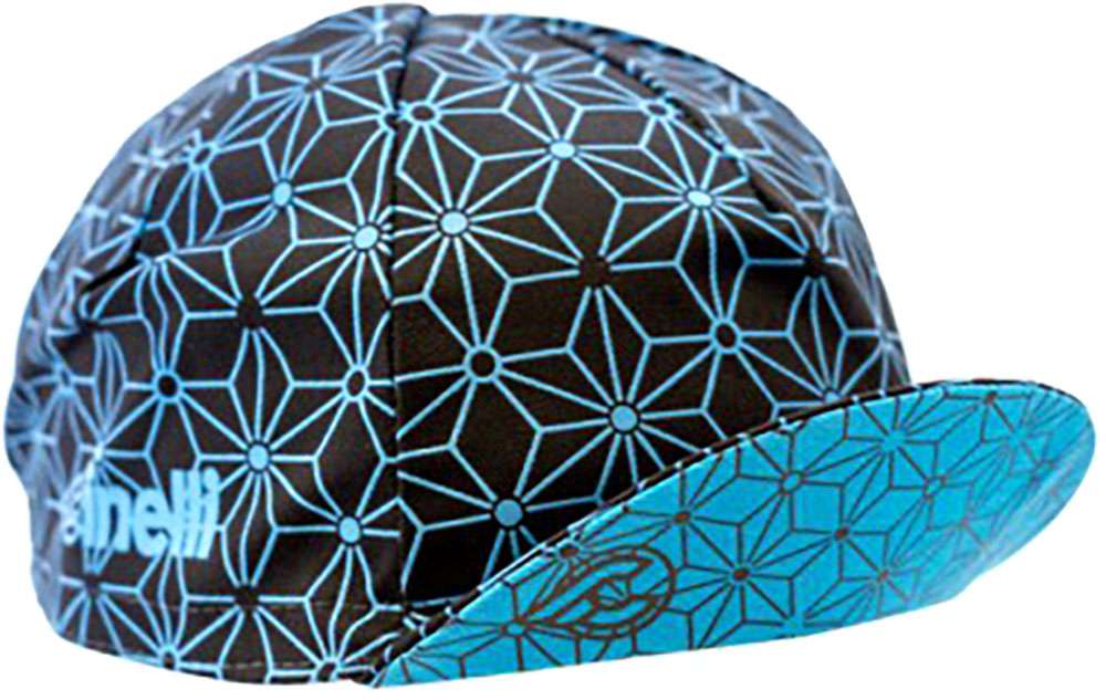 Cinelli bleu glace - casquette cycliste