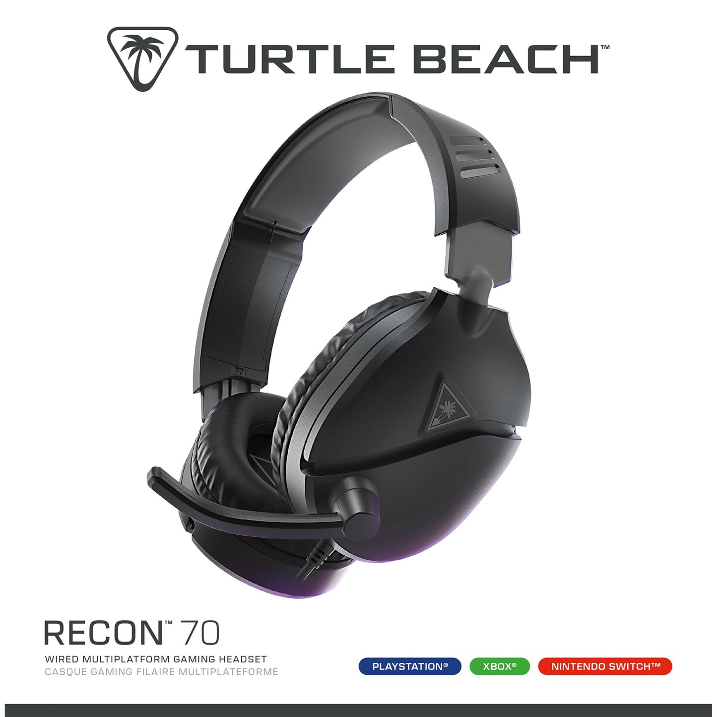 Turtle Beach Ear Recon 70p Black (2024)