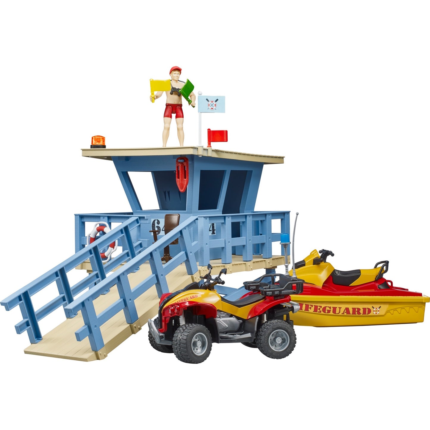 Bruder Bworld Rescue Brigade Station