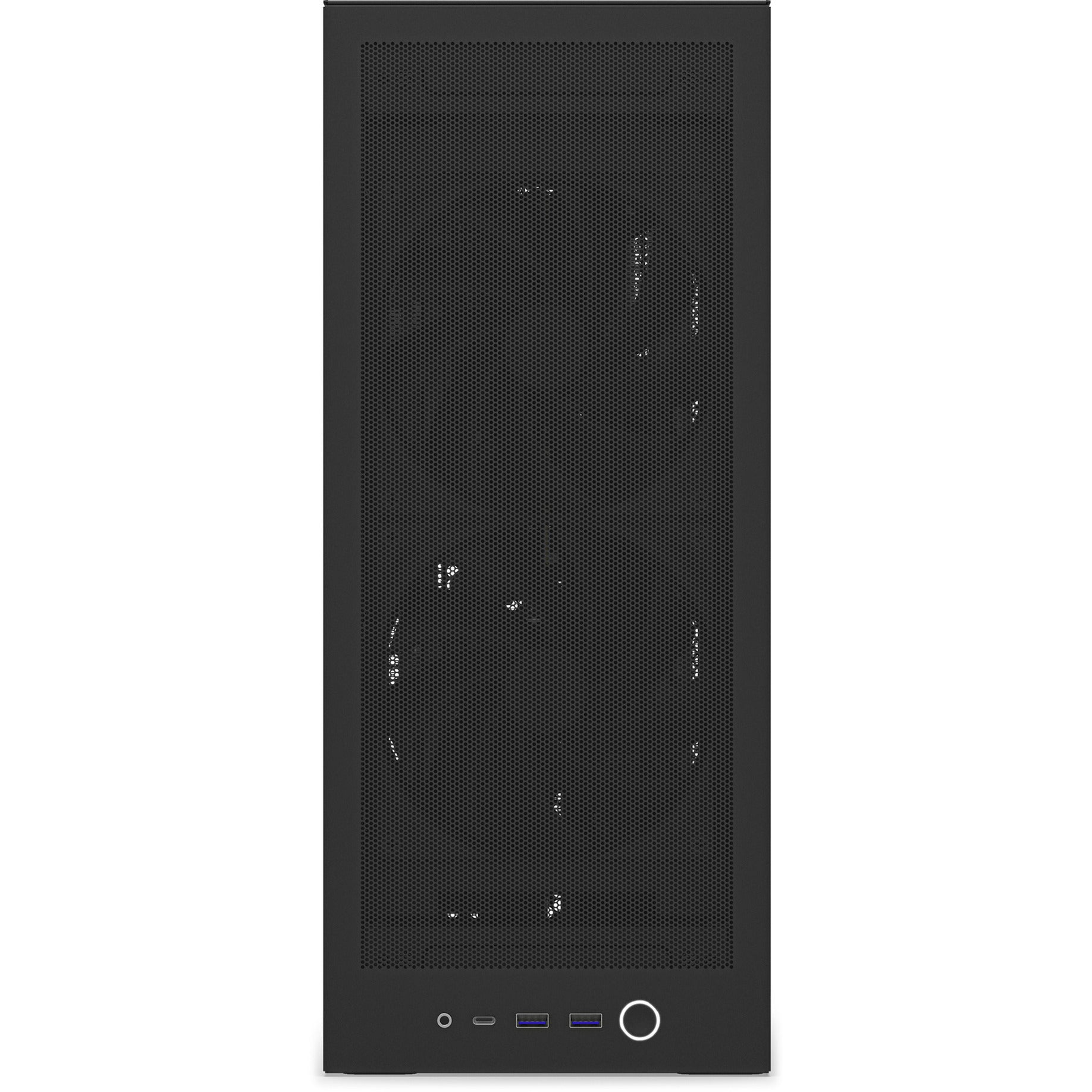 Boîtier mini tour Nzxt h2 flow (noir | 2x USB-A | 1x USB-C | verre trempé)