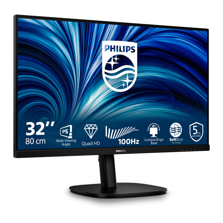 Moniteur Philips 32b2n3500 31,5 (noir, 2x HDMI, port d'affichage, 3x USB-A, USB-B)