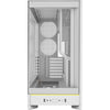 Boîtier tour midi Montech HS02 (blanc | 2x USB-A | 1x USB-C | RGB | verre trempé)