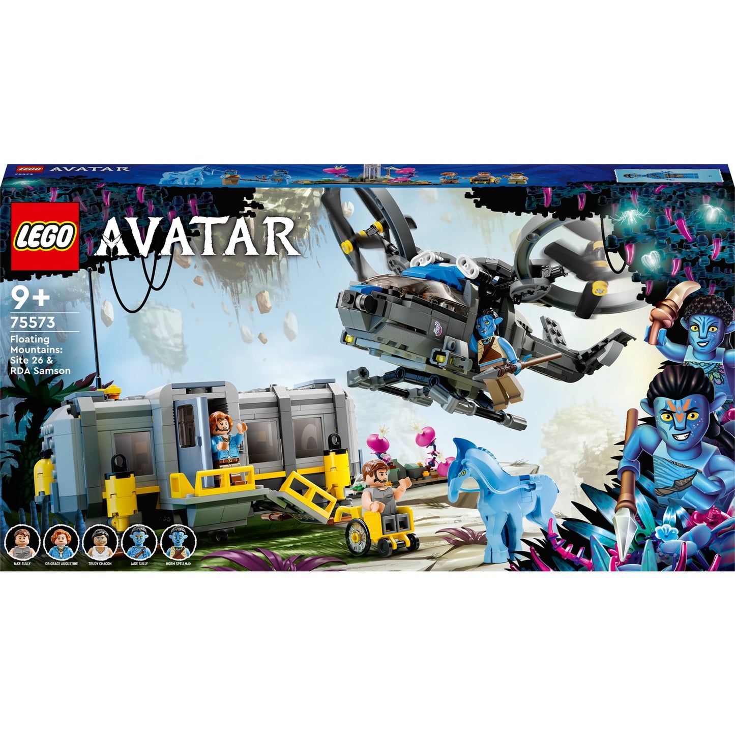 Avatar Lego - montagnes flottantes : site 26 rda samson jouets de construction (75573)