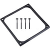 Cadre de montage de découplage de carénage Alphacool de 120 mm (7 mm d'épaisseur) (noir)