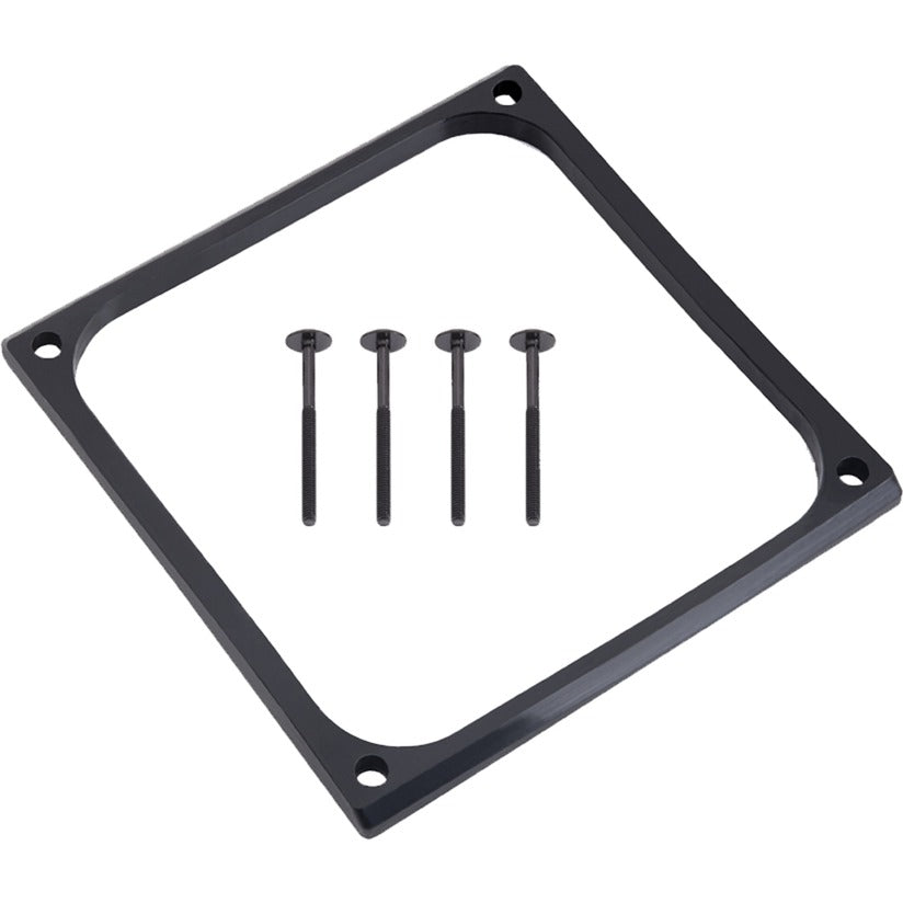 Cadre de montage de découplage de carénage Alphacool de 120 mm (7 mm d'épaisseur) (noir)